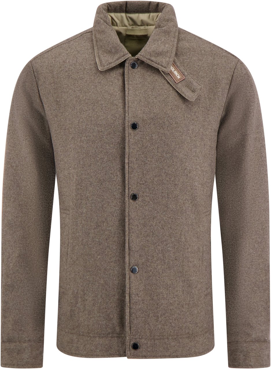 Woolrich Overhemd Bruin Bruin