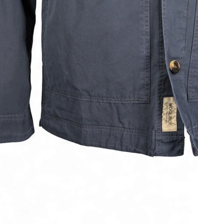 Woolrich Shirts Blu Blauw