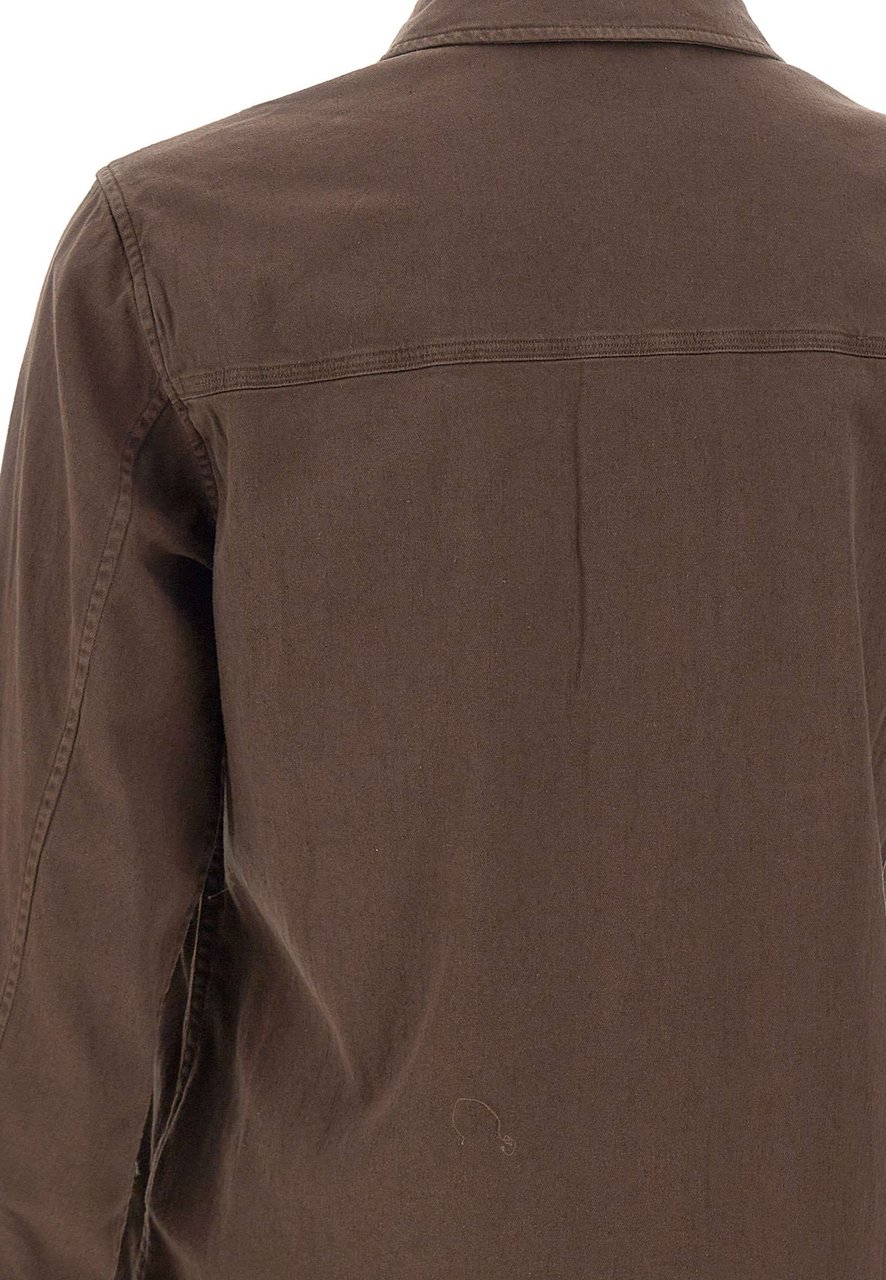 Woolrich Shirts Brown Bruin