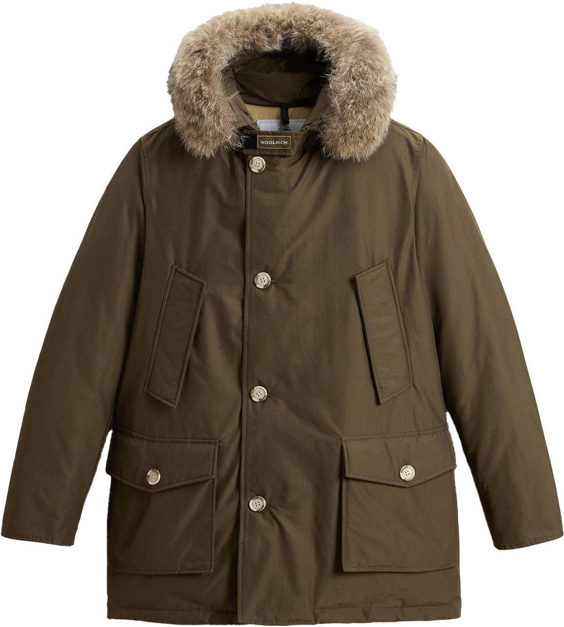 Woolrich Coats Green Groen