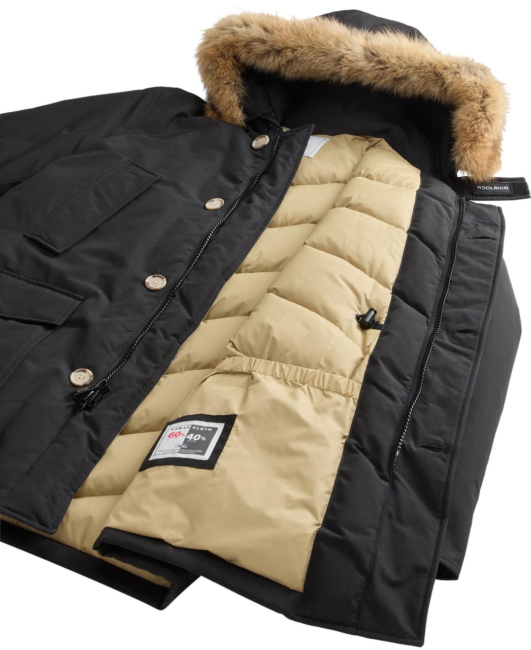 Woolrich Coats Black Zwart