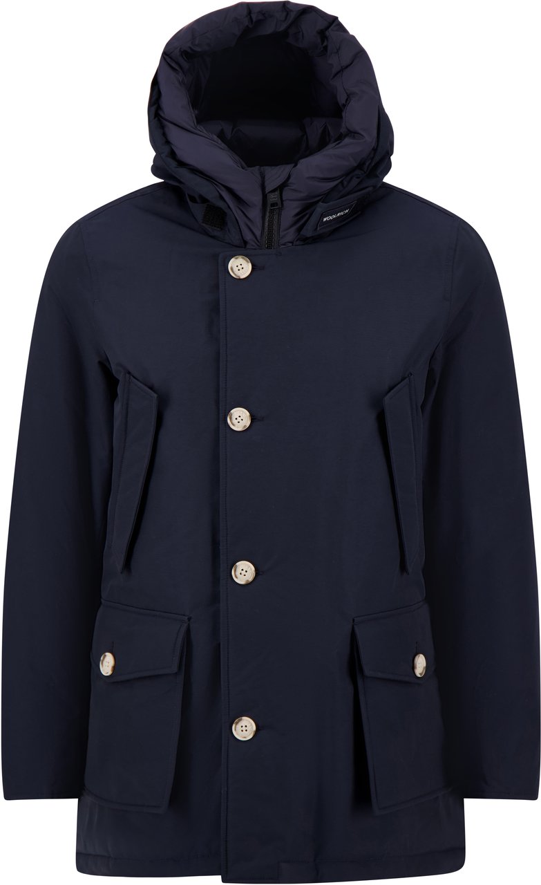 Woolrich Jas Blauw Blauw