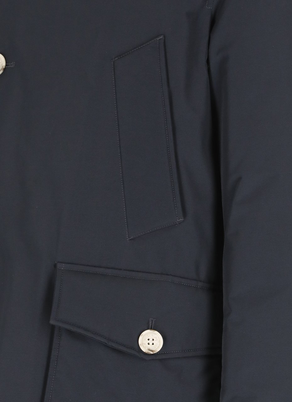 Woolrich Coats Blue Blauw