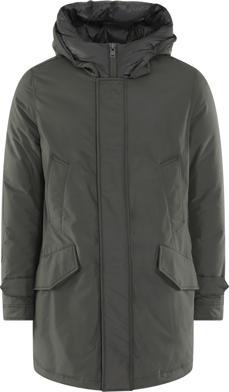 Woolrich Heren Polar High Collar Parka Grijs Grijs