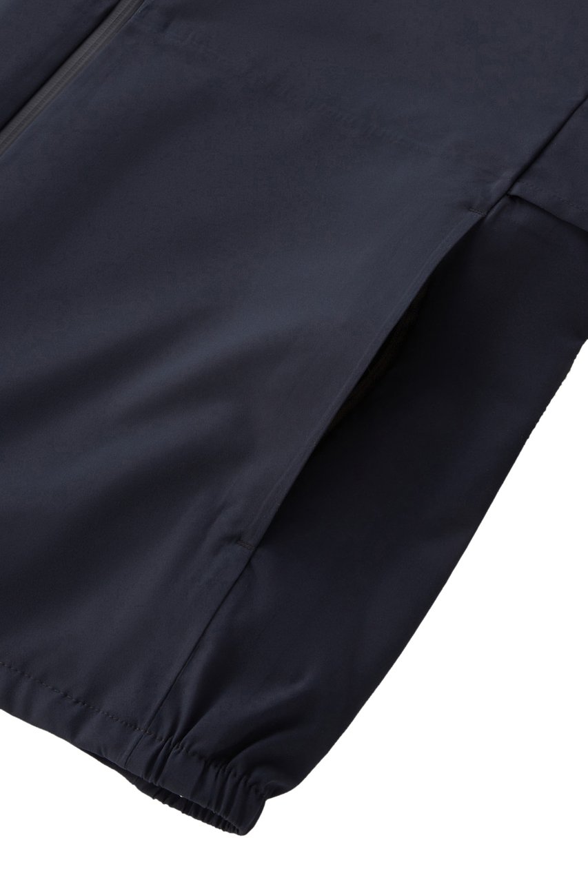Woolrich Pacific Two Layers Jacket Melton Blue Blauw
