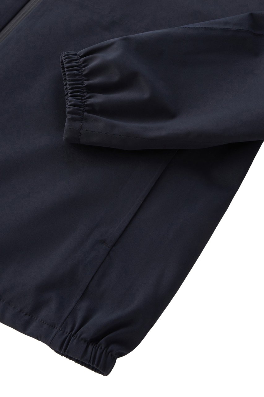 Woolrich Pacific Two Layers Jacket Melton Blue Blauw