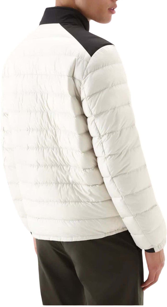 Woolrich Woolrich Bering Tech Gewatteerde Jassen Ecru Cfwoou0697mrut2635 8743 Wit