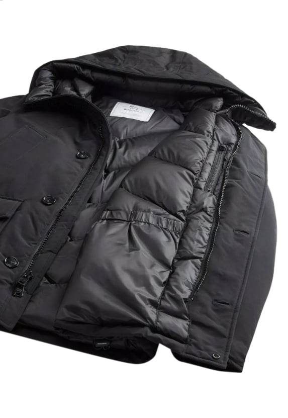 Woolrich Coats Black Zwart