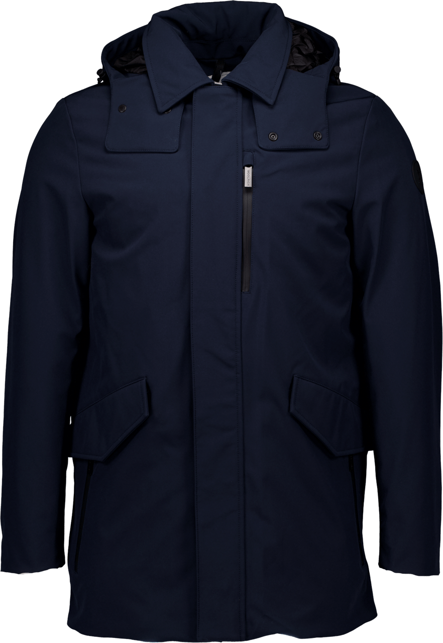 Woolrich Woolrich Barrow Mac Windjacks Donkerblauw Cfwoou0792mrut3496 Blauw