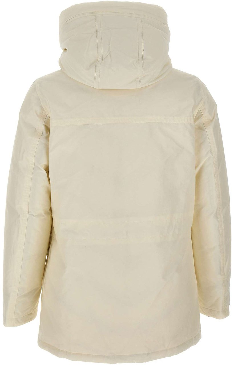 Woolrich Coats White Wit