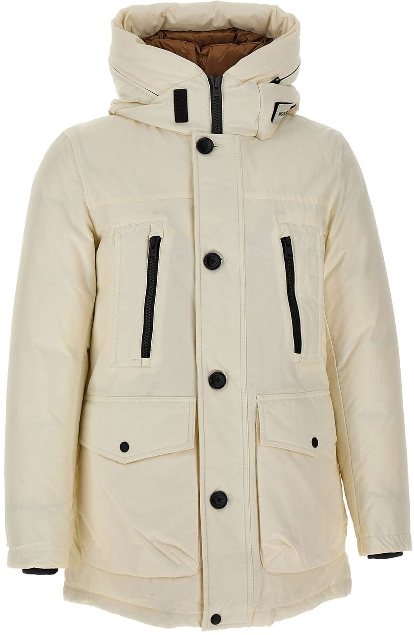 Woolrich Coats White Wit