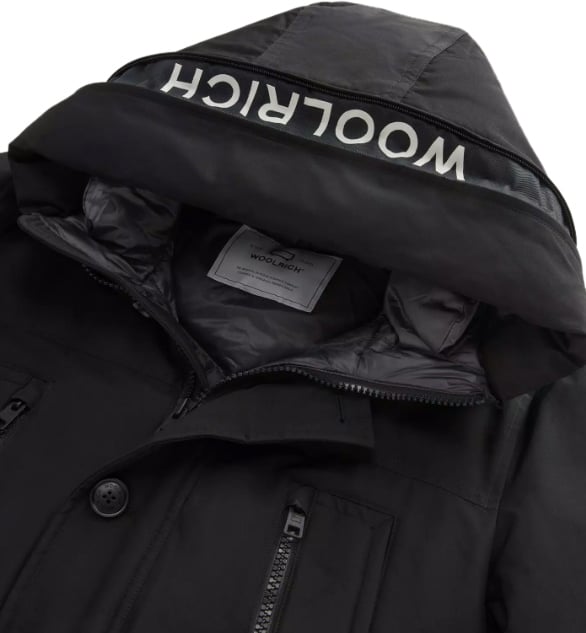 Woolrich Coats Black Zwart