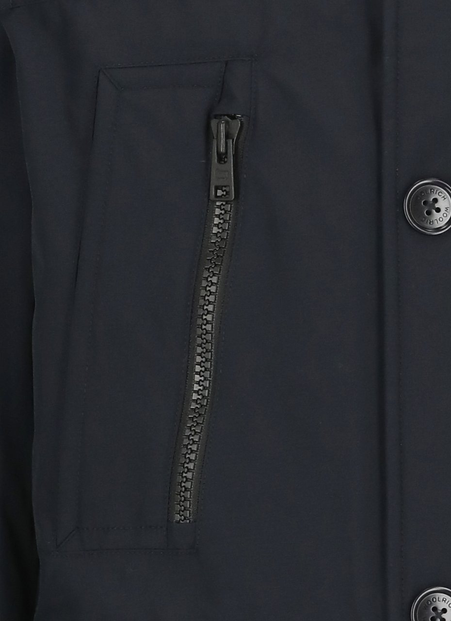 Woolrich Coats Blue Blauw