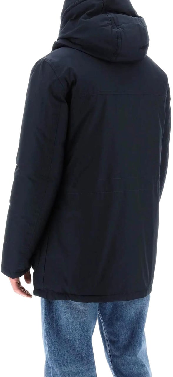 Woolrich Coats Melton Blue Blauw