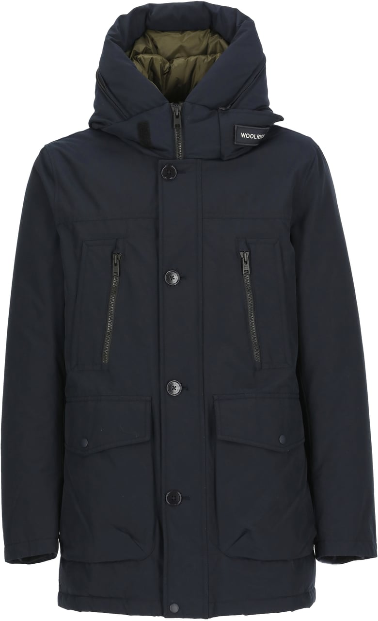 Woolrich Coats Blue Blauw