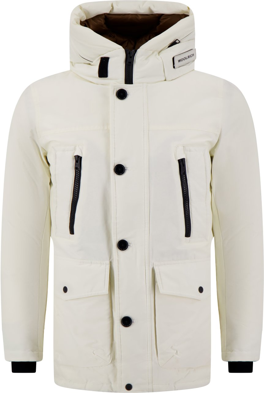 Woolrich Jas Wit Wit