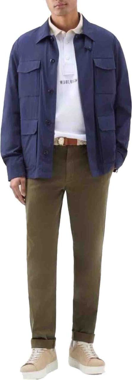 Woolrich Woolrich Matt Jackets Donkerblauw Cfwoou0894mrut3107 Blauw