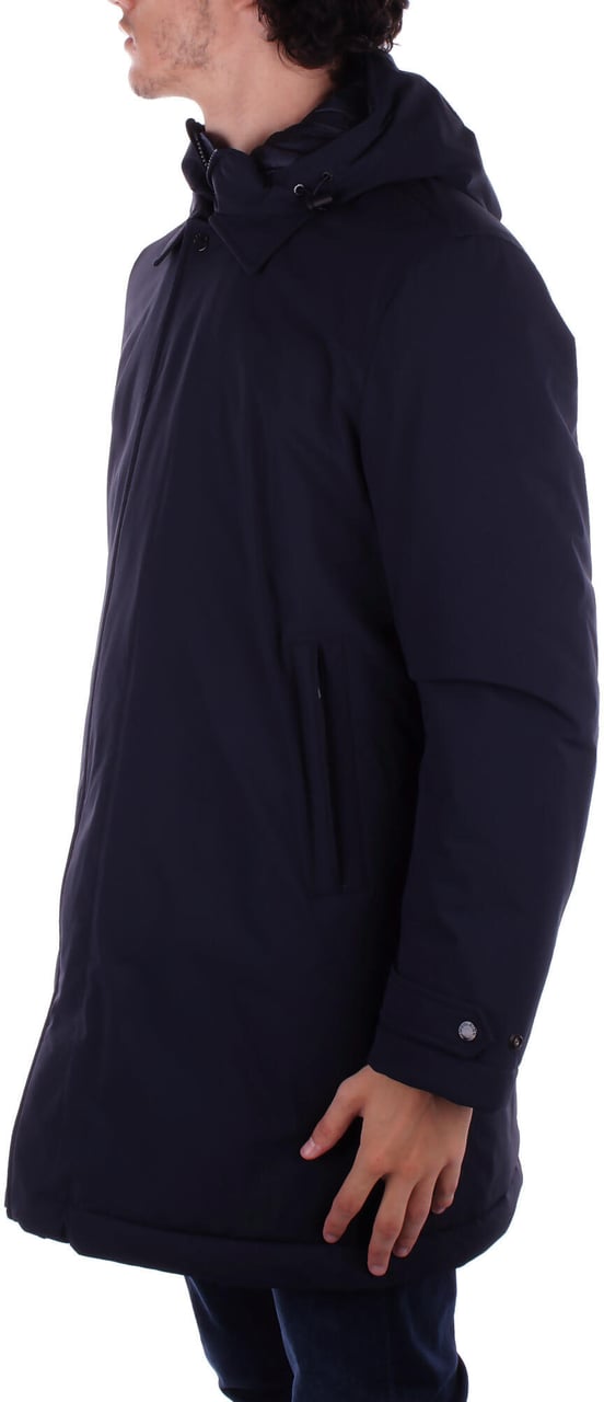 Woolrich Coats Blue Blauw