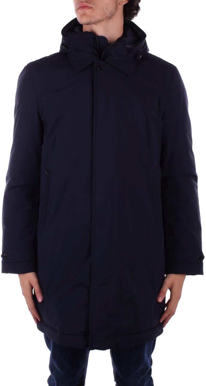 Woolrich Coats Blue Blauw