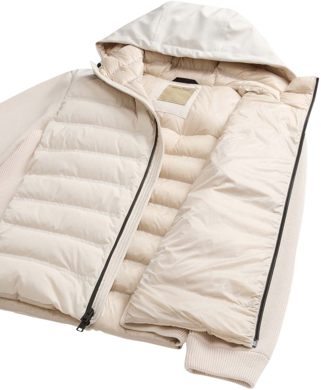 Woolrich Bering Hybrid Jacket Sand Rock Divers