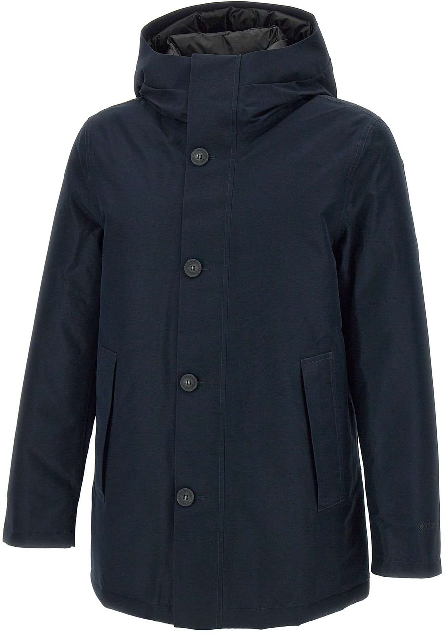 Woolrich Coats Blue Blauw