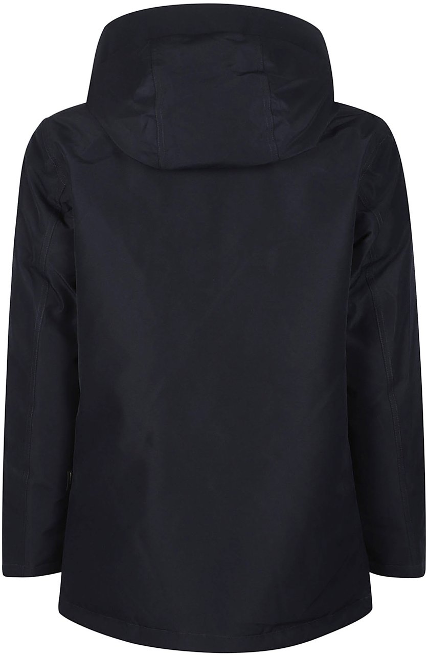 Woolrich Heavy Gtx Parka Blue Blauw