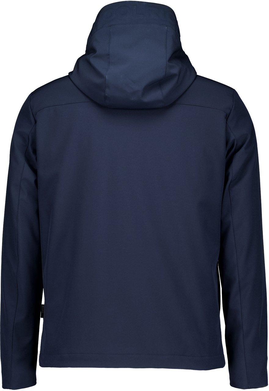 Woolrich Woolrich Soft Shell Pacific Jacket  Blauw Cfwoou1047mrut3496 Blauw