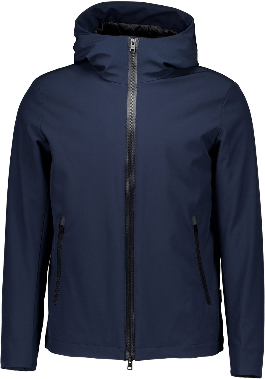 Woolrich Woolrich Soft Shell Pacific Jacket  Blauw Cfwoou1047mrut3496 Blauw