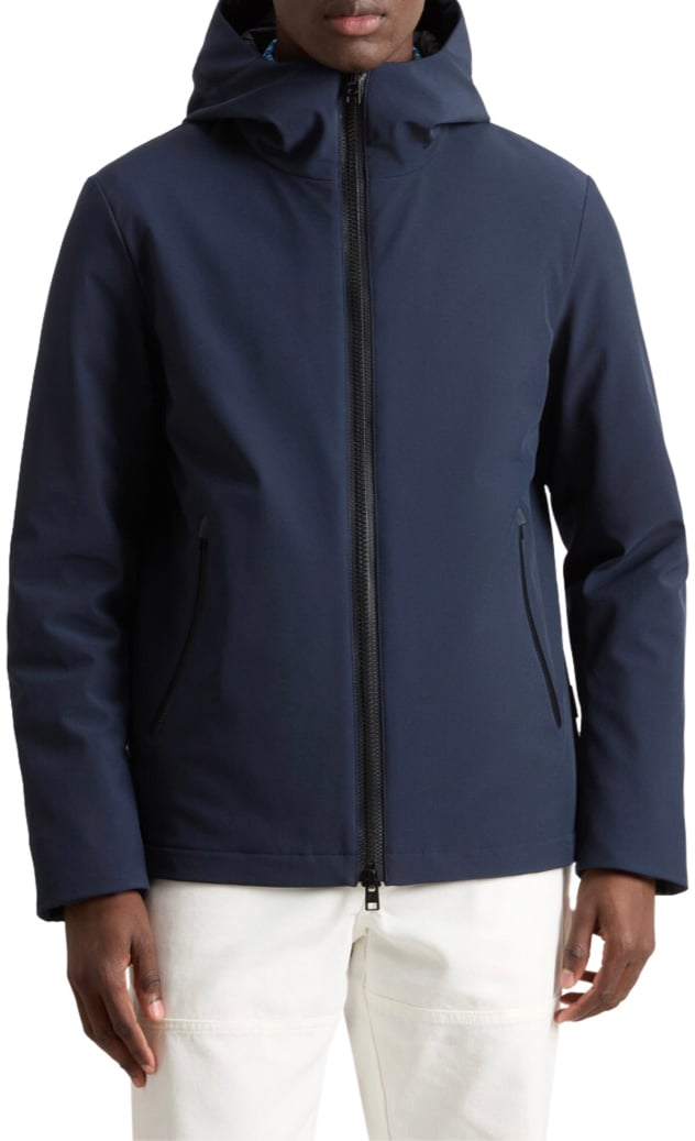 Woolrich Soft Shell Pacific Blue Blauw
