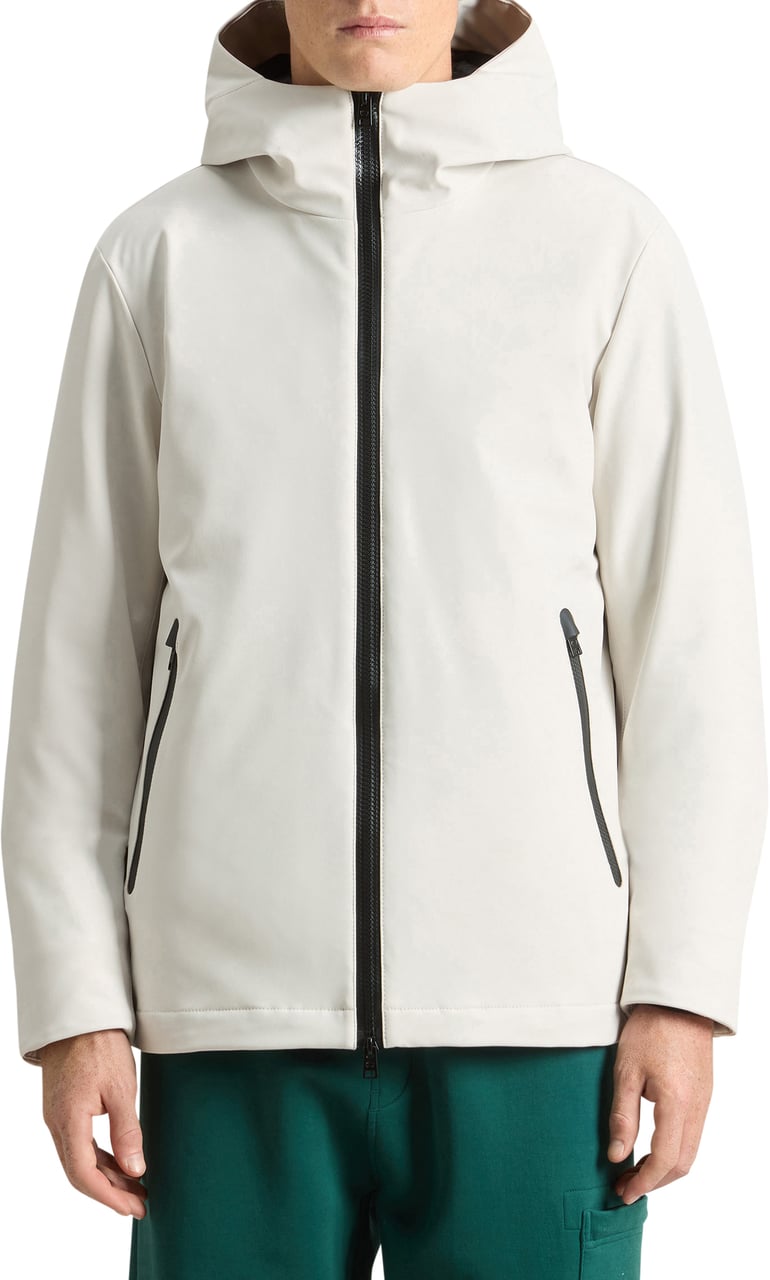 Woolrich Coats Sand Rock Grijs