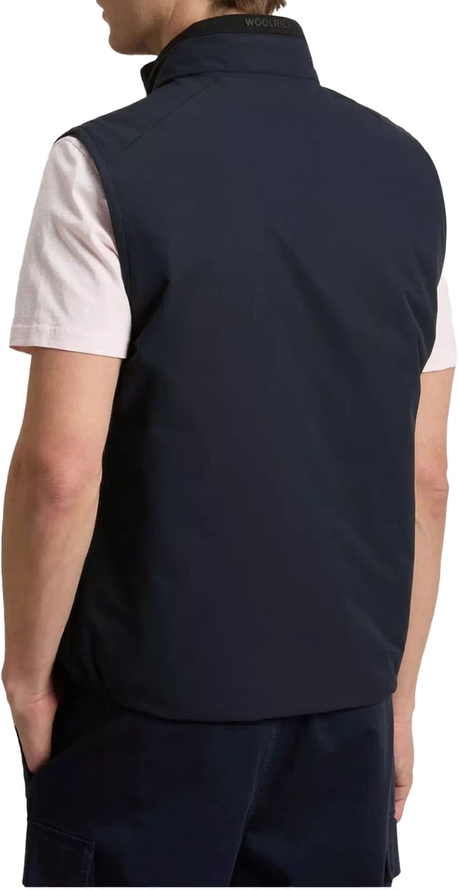 Woolrich Two Layers Sailing Bodywarmers Donkerblauw Cfwoou1158mrut4018 Blauw