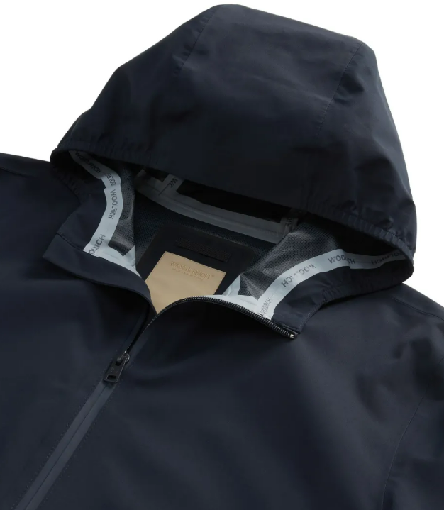 Woolrich Woolrich Jas Blauw Pacific Two Layers Blauw