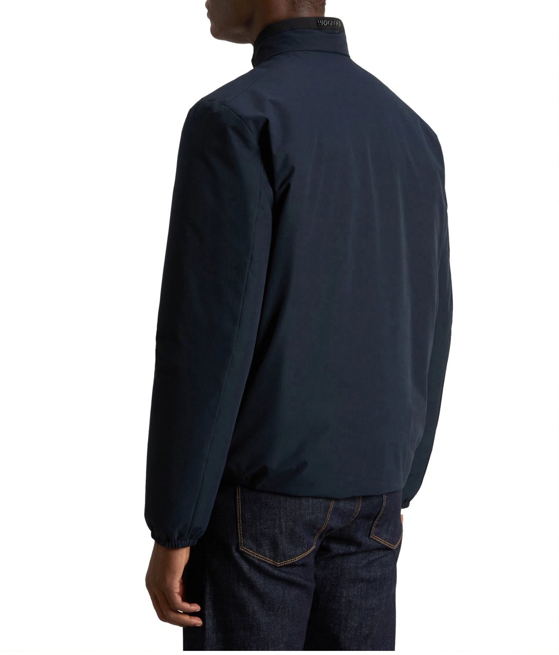 Woolrich Woolrich Sailing Two Layers Bomber Bomberjacks Blauw CfwooU1162mrut4018 Blauw