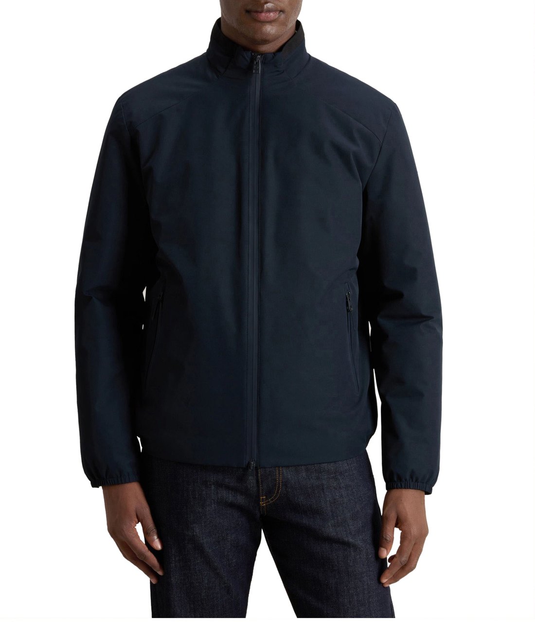 Woolrich Woolrich Sailing Two Layers Bomber Bomberjacks Blauw CfwooU1162mrut4018 Blauw