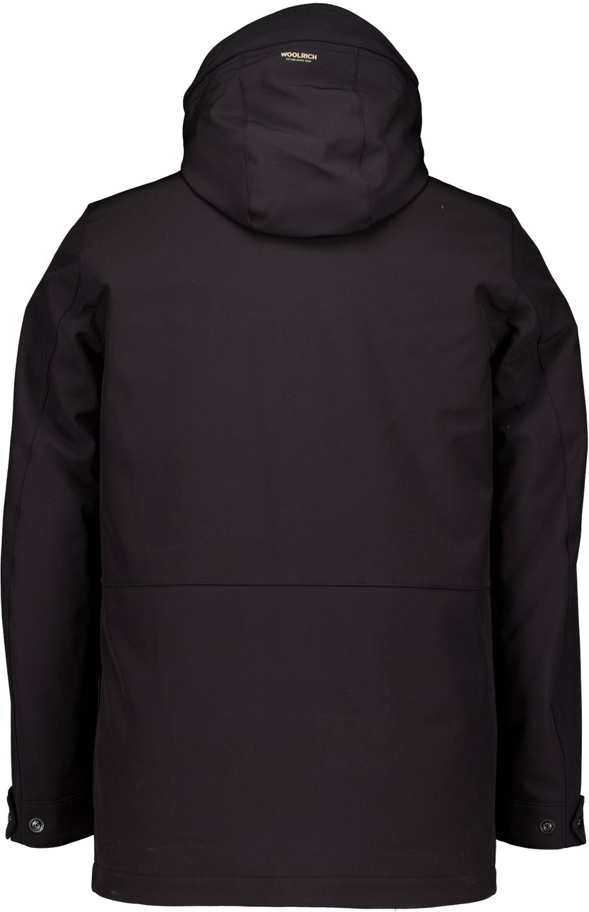 Woolrich Woolrich Soft Shell Barrow Mac Coat Zwart Cfwoou2017mrut3496 Zwart