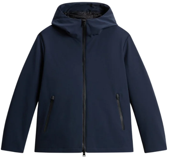 Woolrich Coats Blue Blauw
