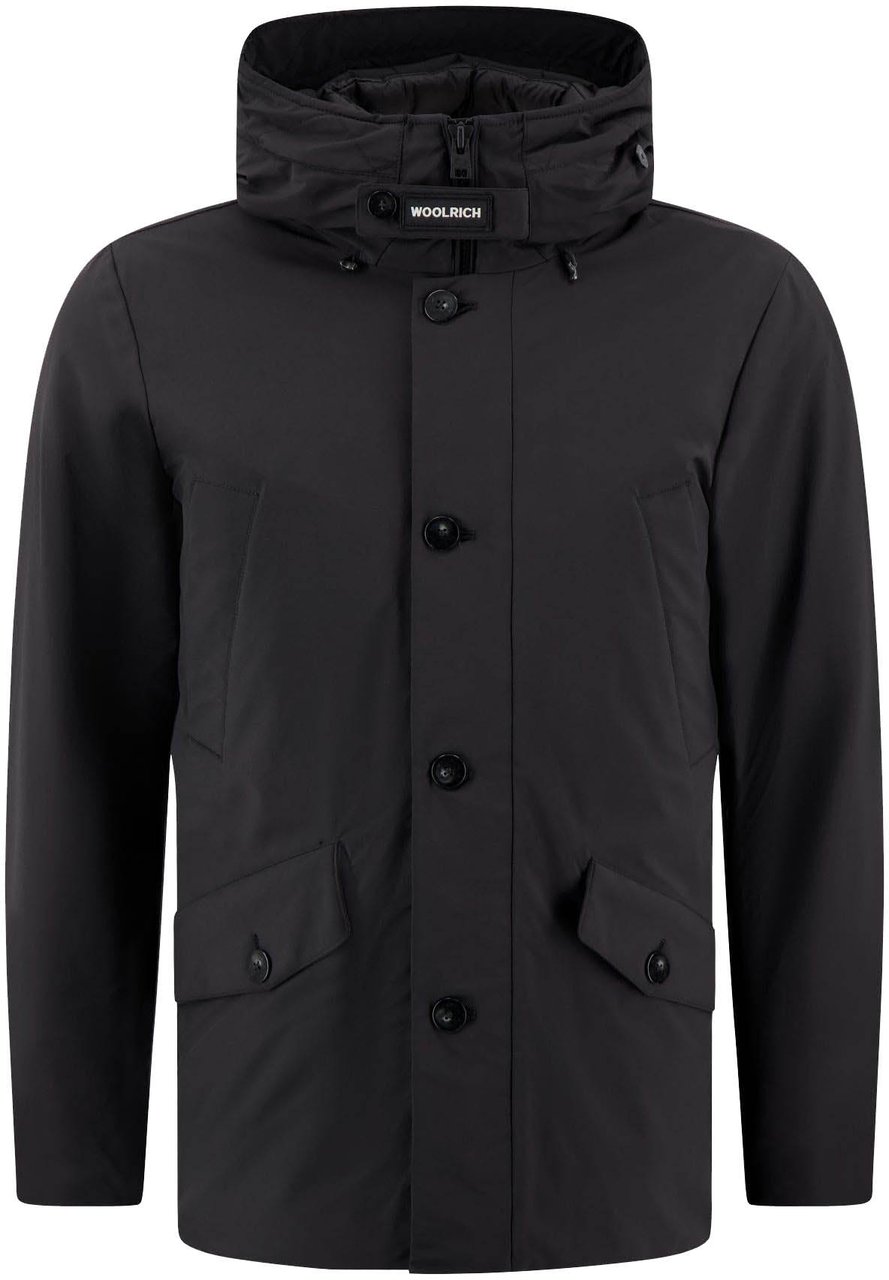 Woolrich Heren Stretch Arctic Parka Zwart