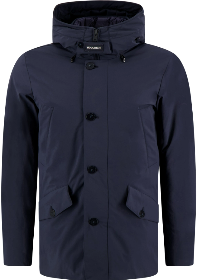 Woolrich Heren Stretch Arctic Parka Beige