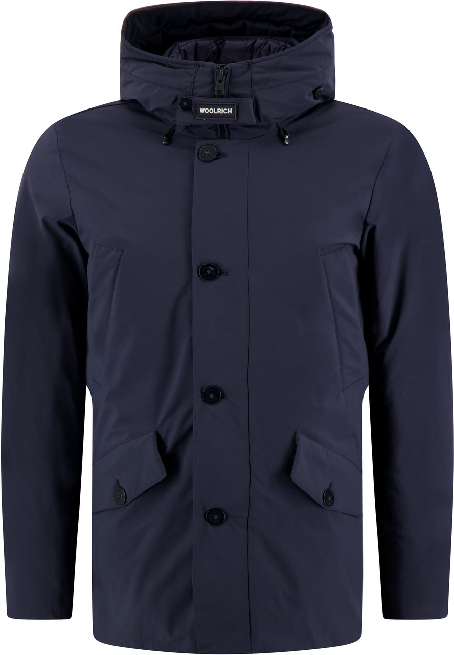 Woolrich Jas Blauw Blauw