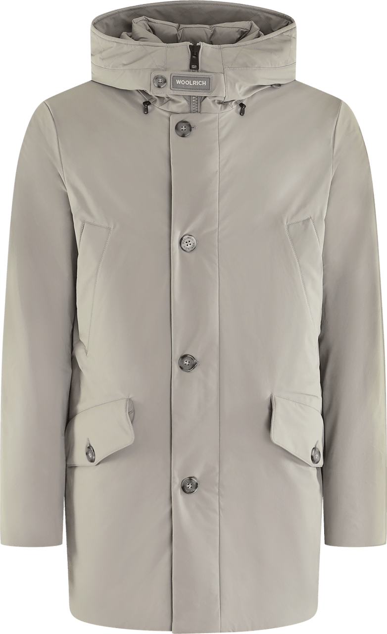 Woolrich Heren Stretch Arctic Parka Beige