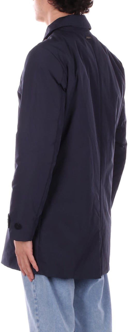 Woolrich Coats Blue Blauw