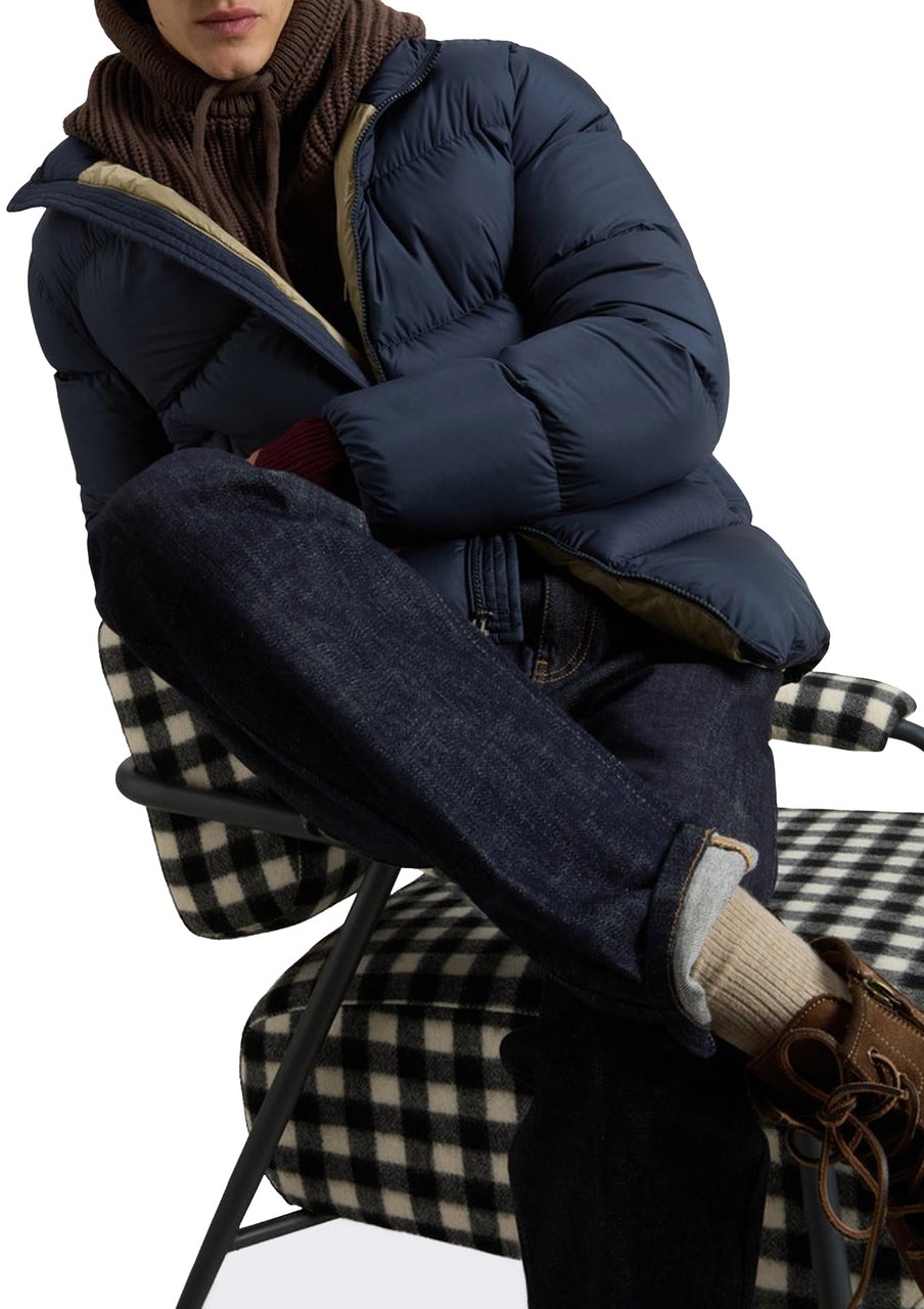 Woolrich Heren Cloud Eagle Jacket Blauw