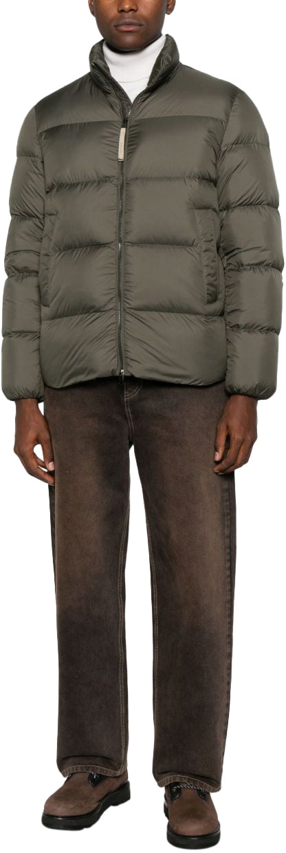 Woolrich Coats Green Groen