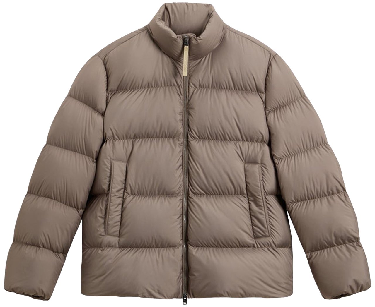 Woolrich Heren Cloud Eagle Jacket Beige Beige
