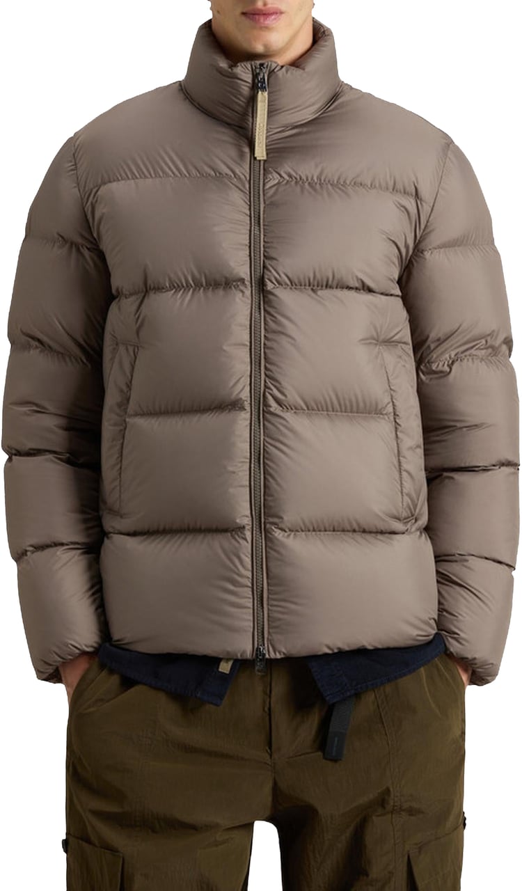 Woolrich Heren Cloud Eagle Jacket Beige Beige