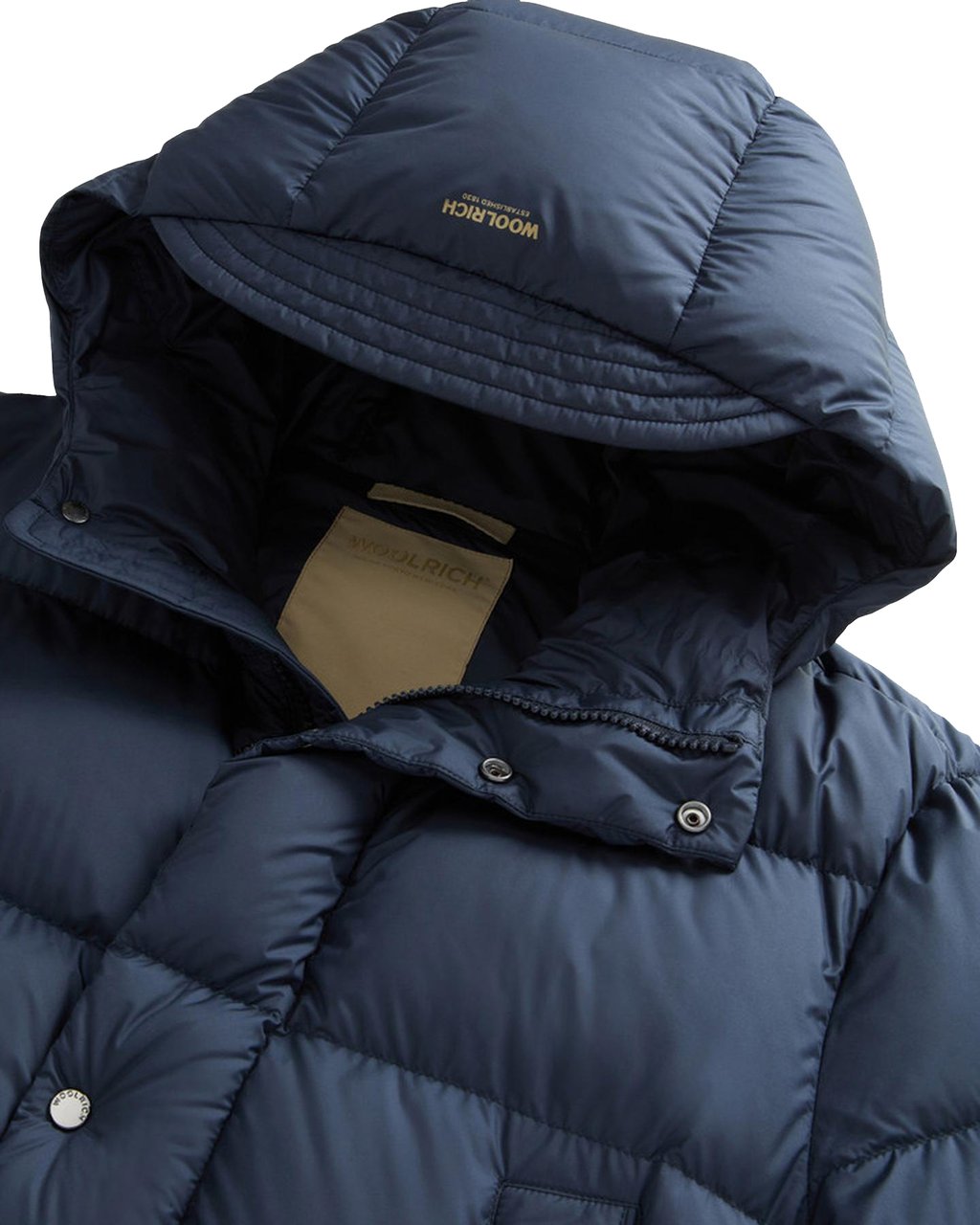 Woolrich Heren Cloud Davis Parka Blauw Blauw