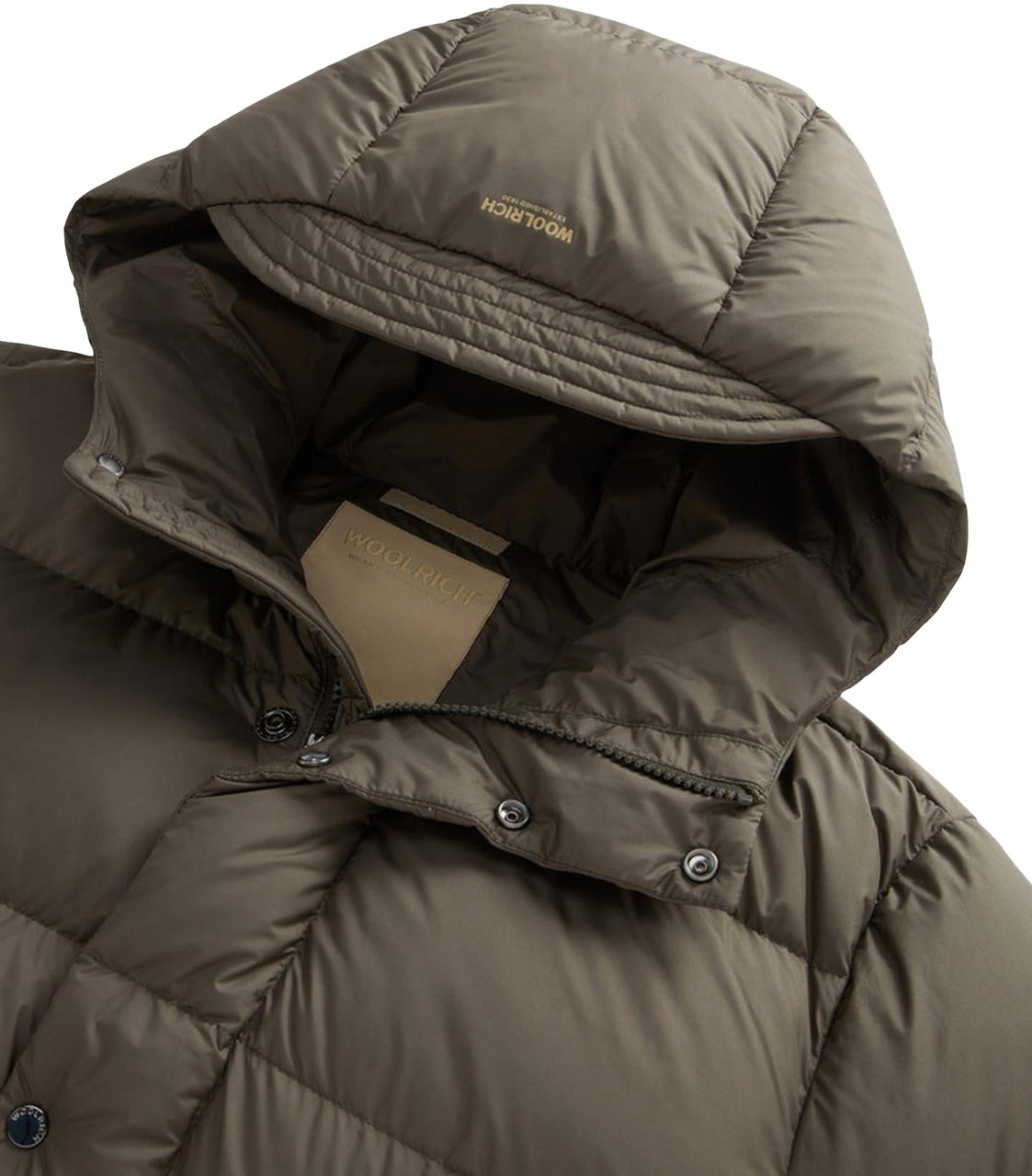 Woolrich Heren Cloud Davis Parka Groen