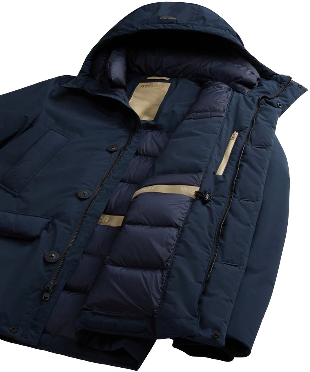 Woolrich Heren Cloud Arctic Parka Blauw