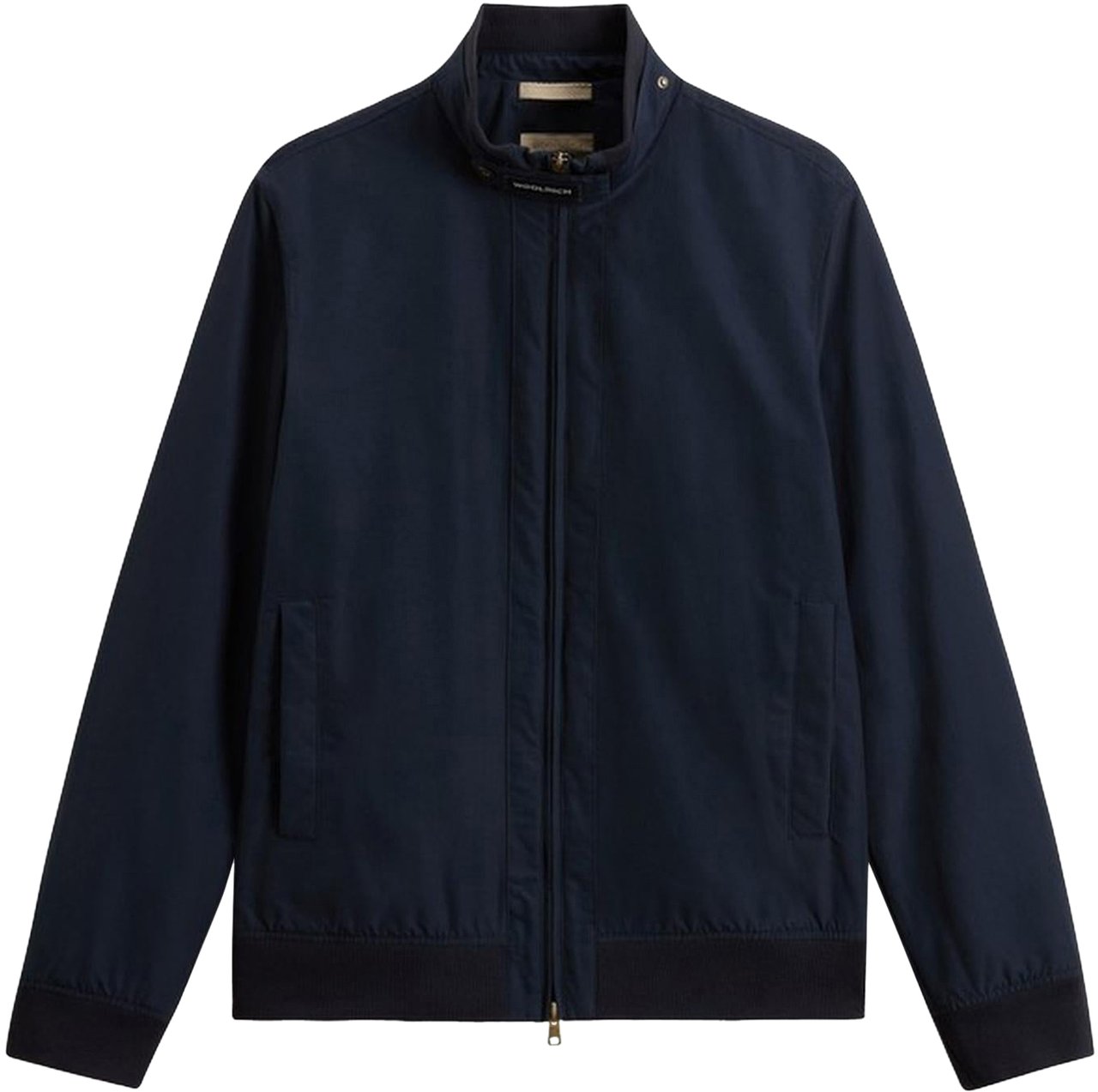 Woolrich Heren Spring Lewis Bomber Blauw