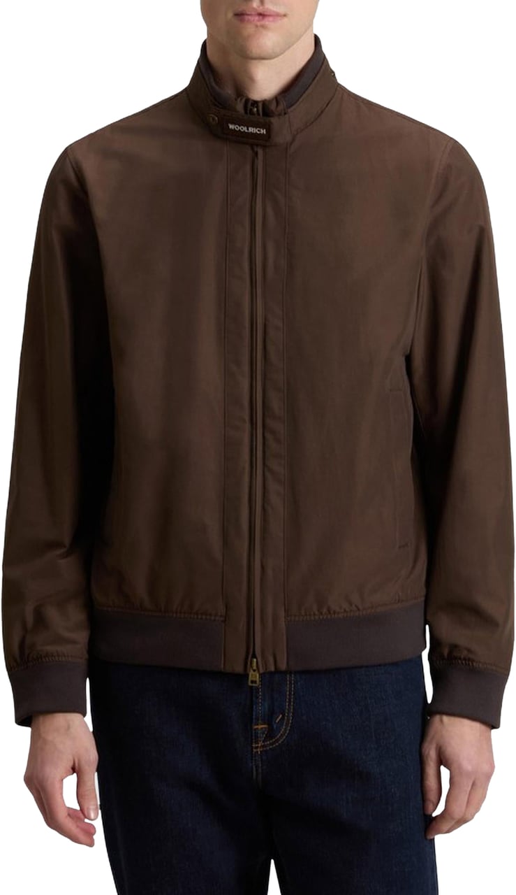 Woolrich Heren Spring Lewis Bomber Bruin